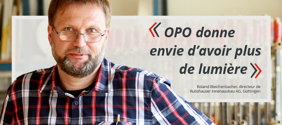 Parole aux clients d’OPO: Rutishauser Innenausbau AG