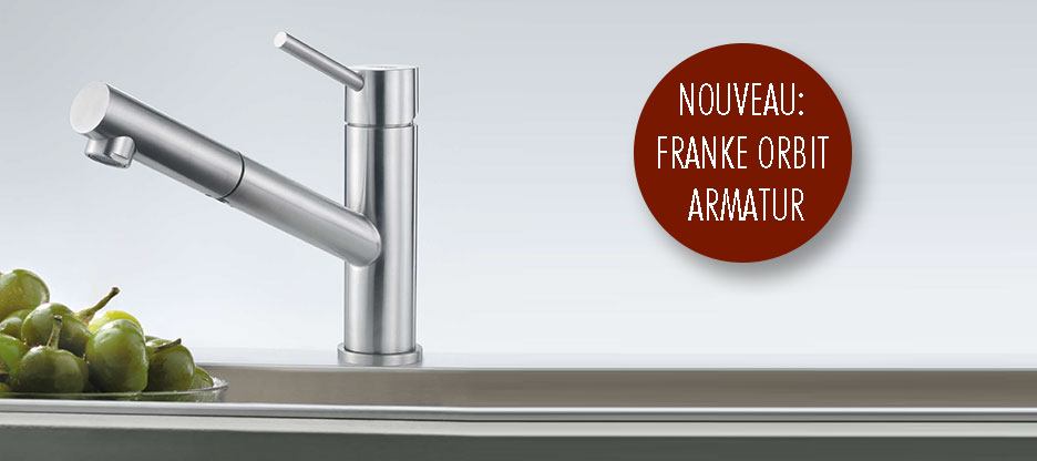Action FRANKE Orbit : une robinetterie intemporelle au design élégant
